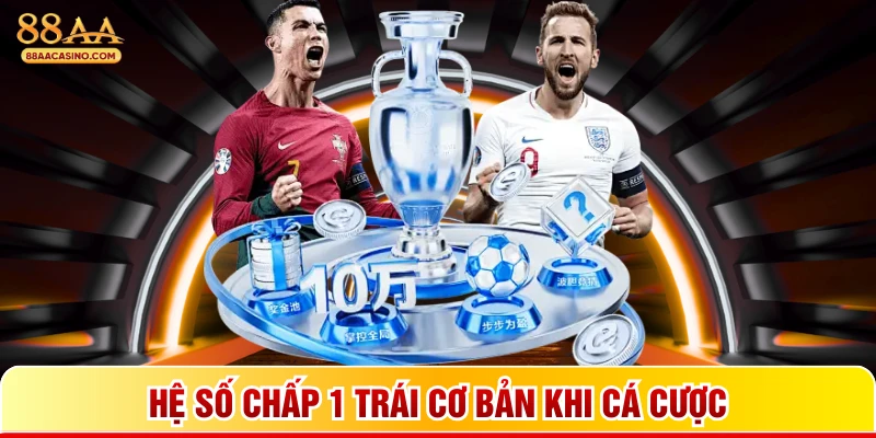 Hệ số chấp 1 trái cơ bản khi cá cược