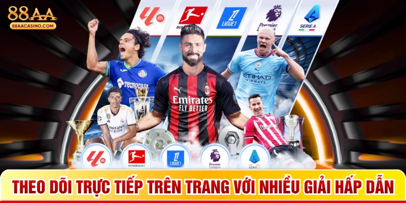 Theo dõi trực tiếp trên trang với nhiều giải hấp dẫn